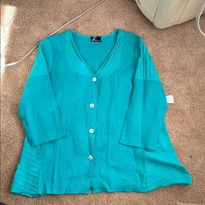 Fenini linen top M
